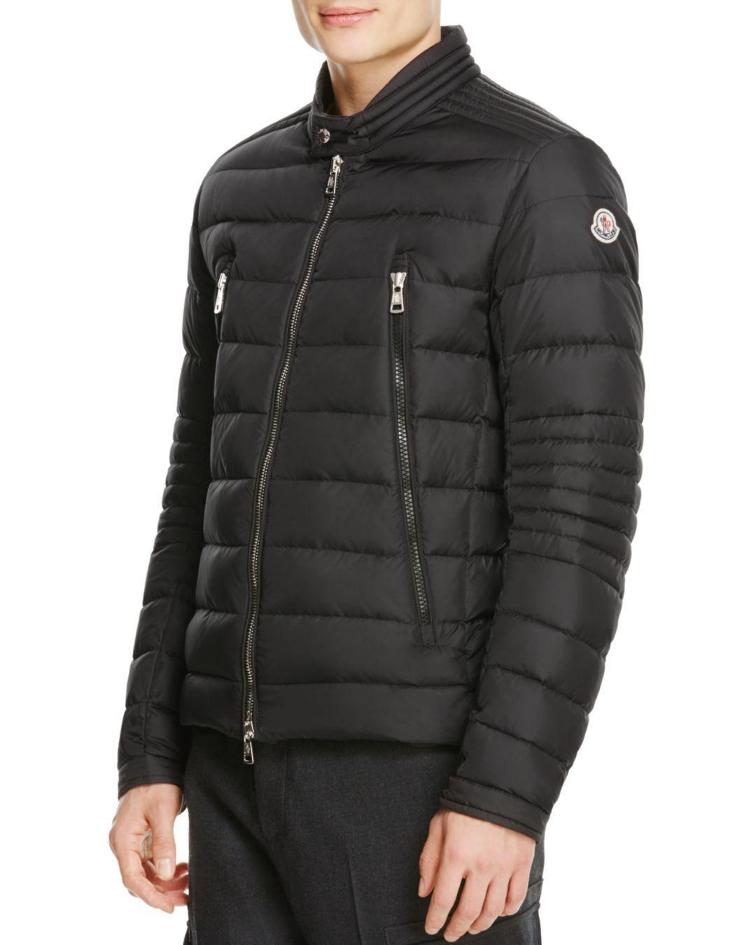 Moncler Goose Amiot Down Moto Jacket in 