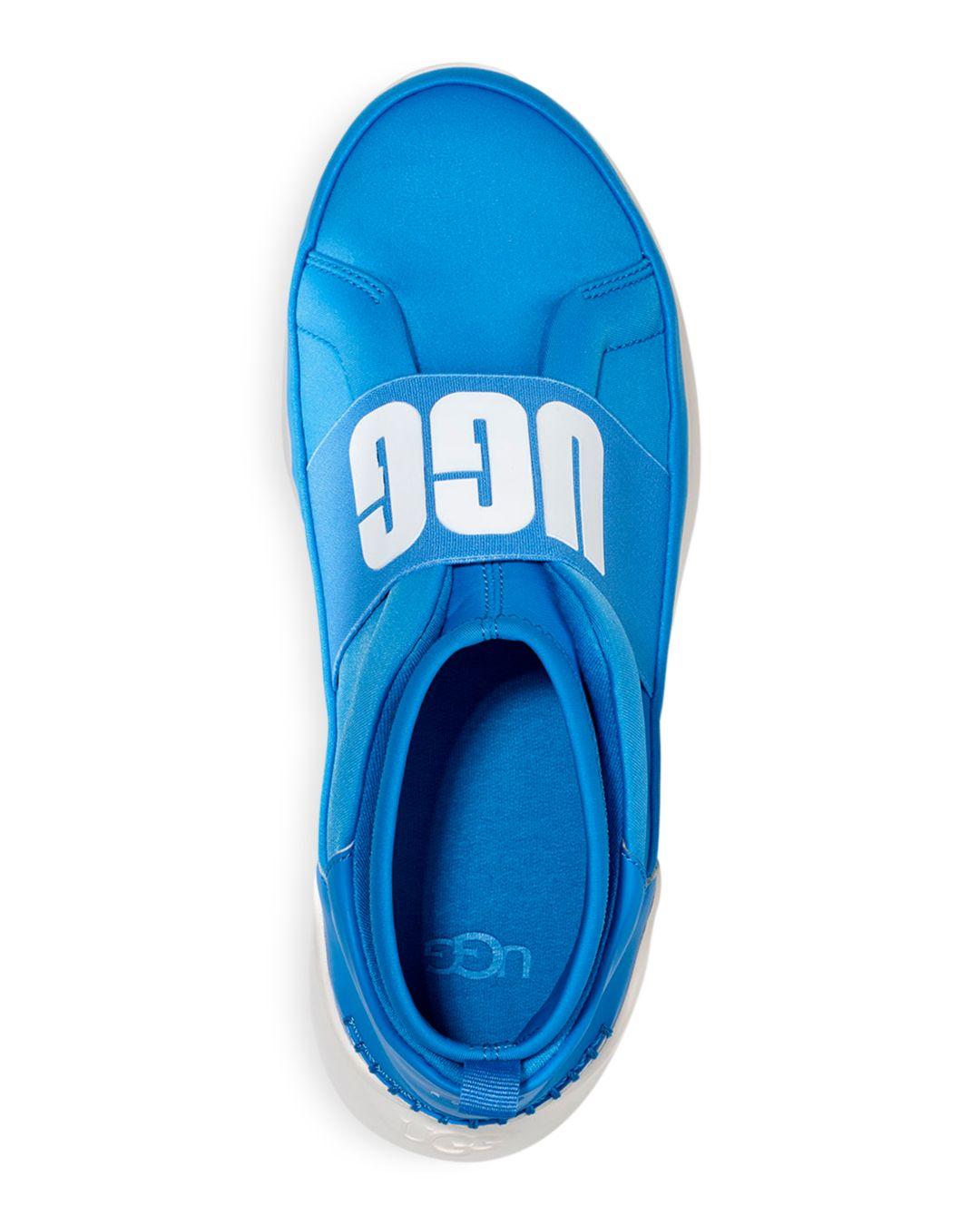 UGG Suede Women's Neutra Neon Sneakers in Neon Blue (Blue) - Lyst