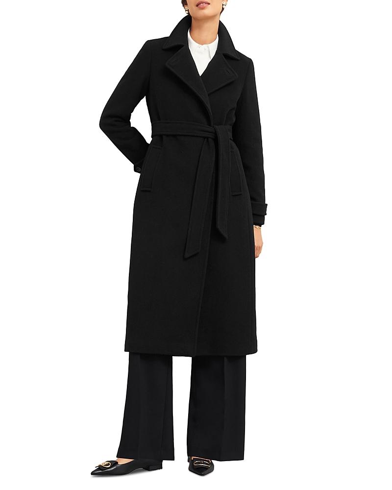 【海外限定】Hobbsウールコート☆Yasmina Wool Rich Coat, Black Yasmina Wool Blend Coat | Hobbs US |