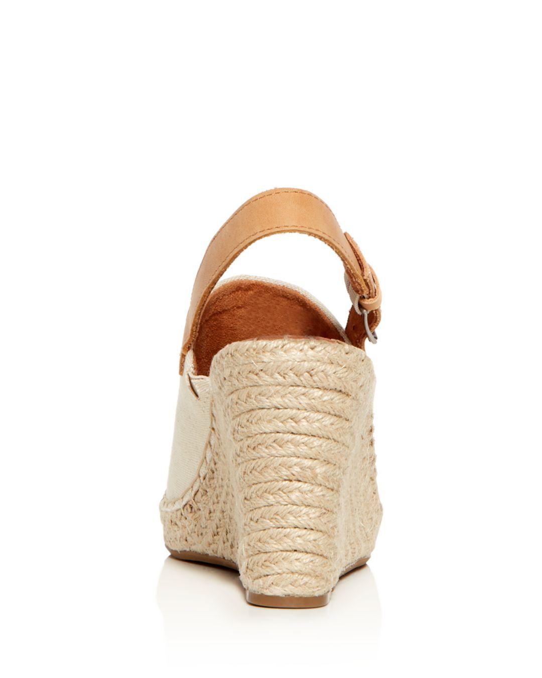 natural oxford women's monica wedges