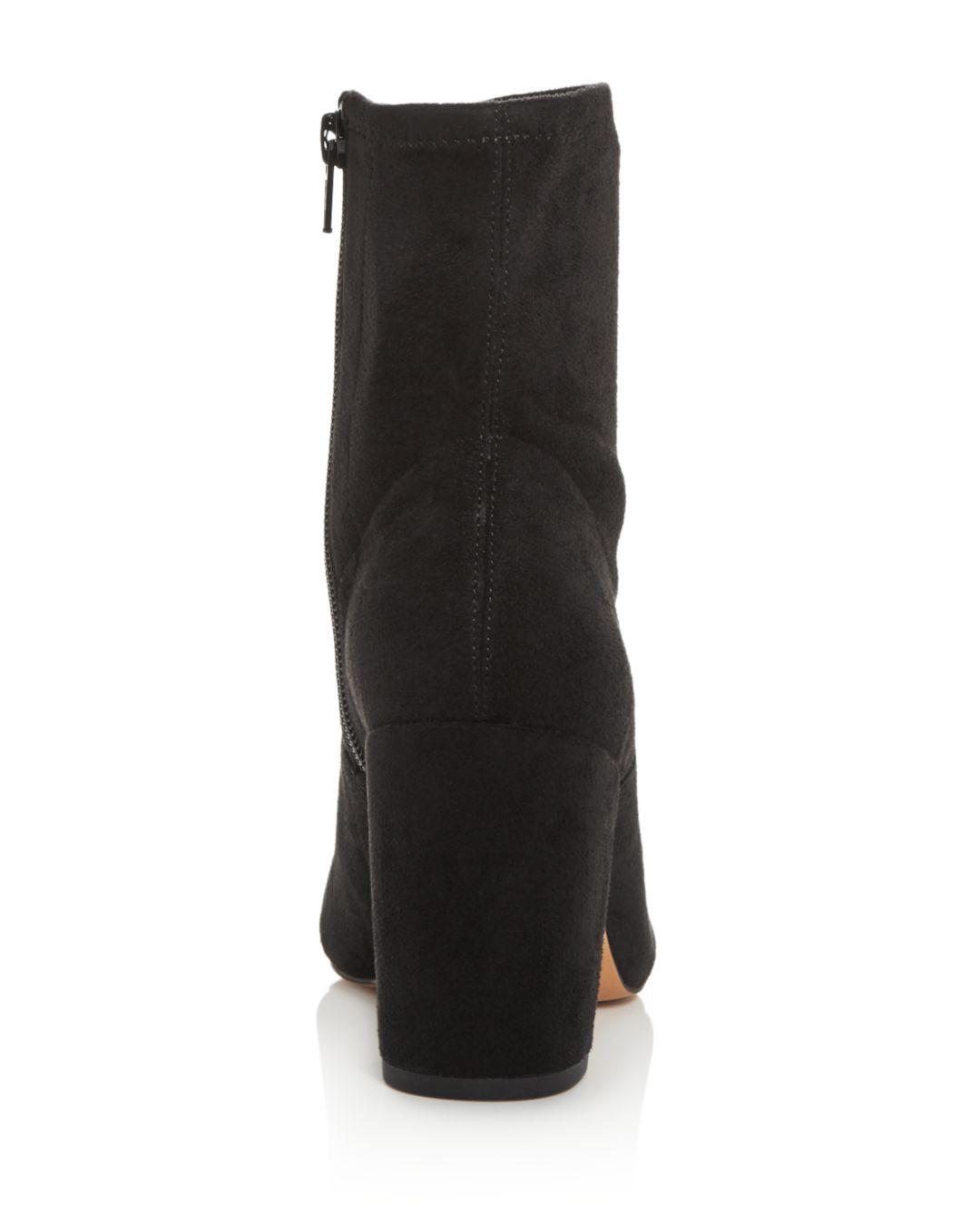 rebecca minkoff gianella block heel booties
