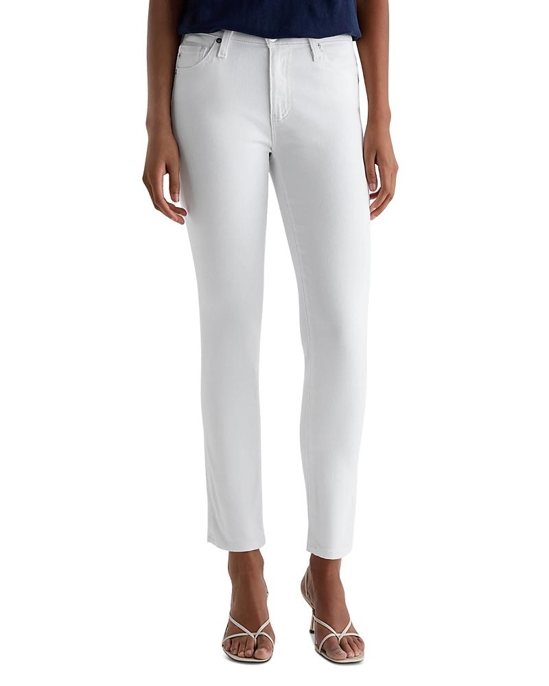 ag prima cigarette jeans white Leg Stilt Cigarette Ag AG Prima Cigarette Leg Jean pocket style 56% cotton AG Jeans Prima Dover Cigarette