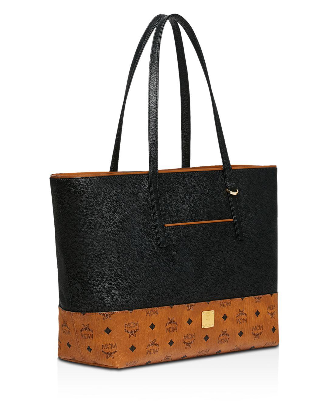 mcm brown tote
