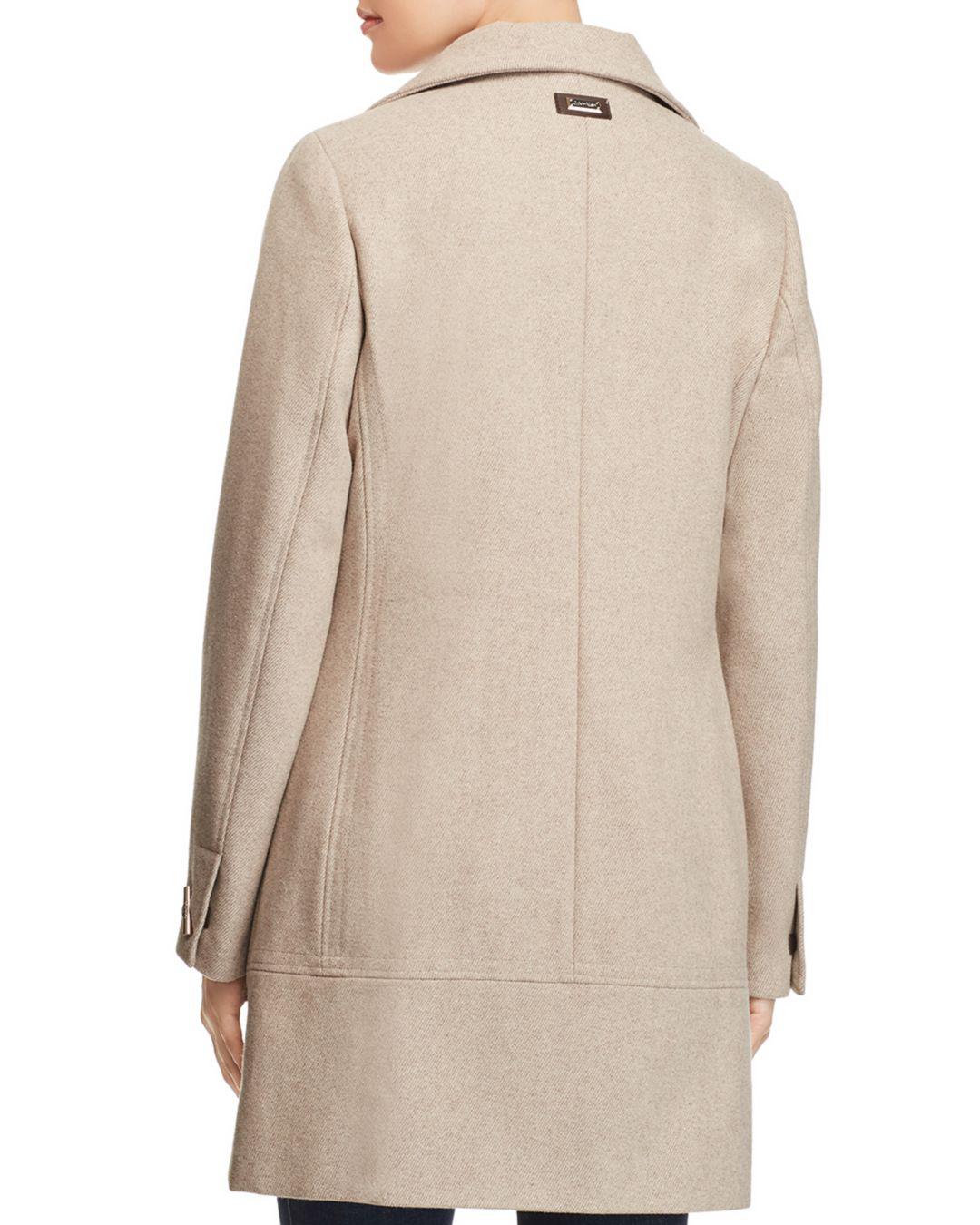 calvin klein boucle coat