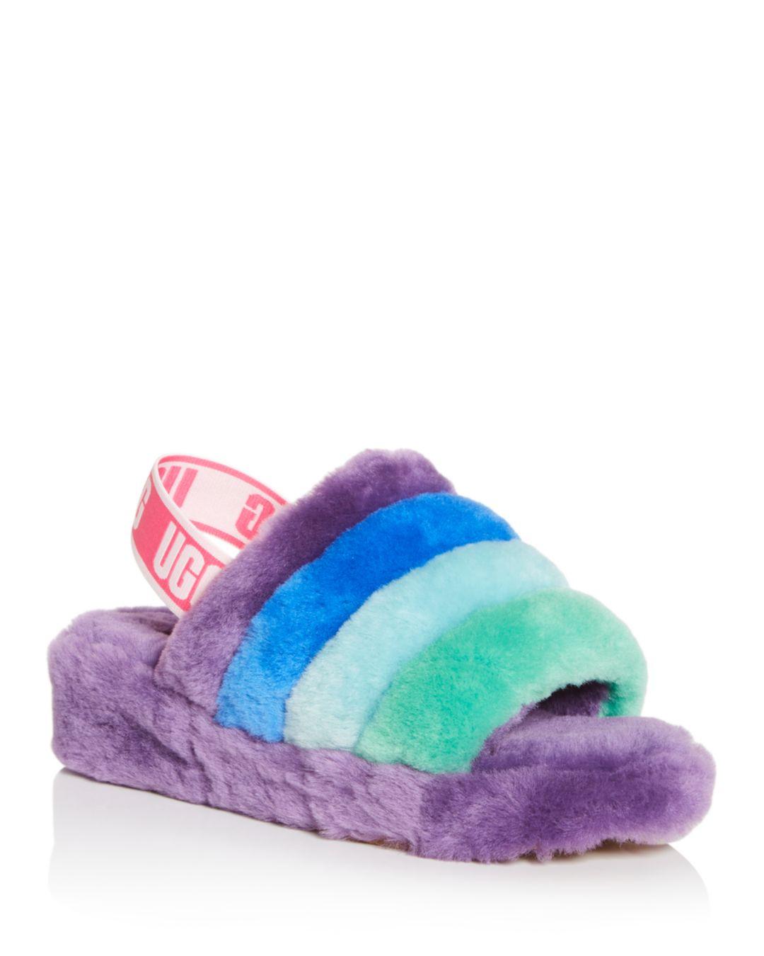 purple rainbow uggs
