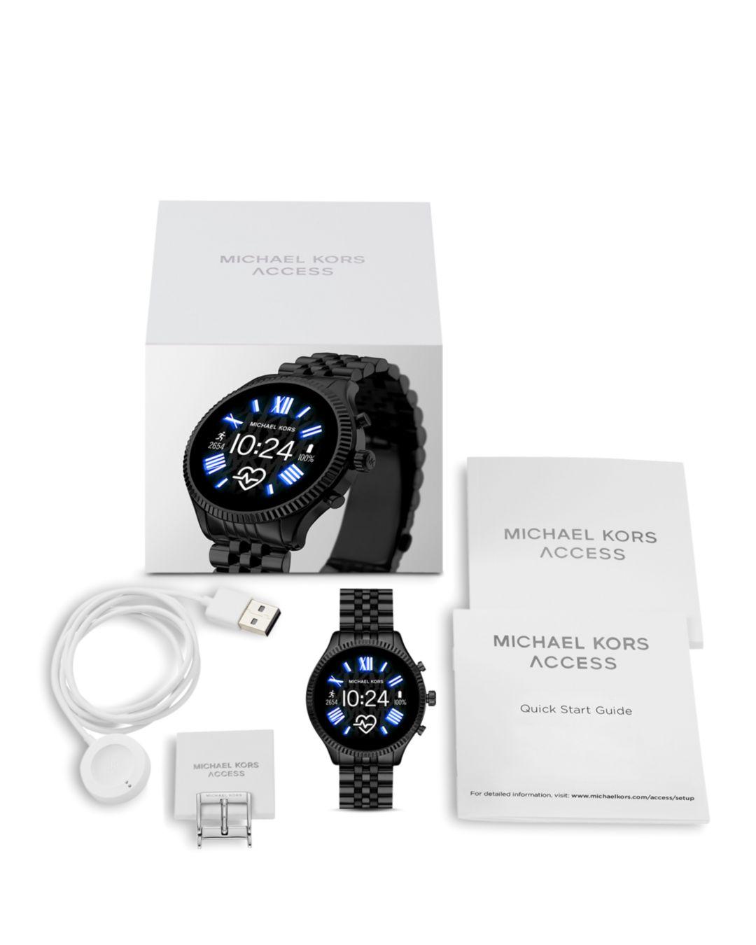 Michael Kors Gen 5 Lexington Black-tone 