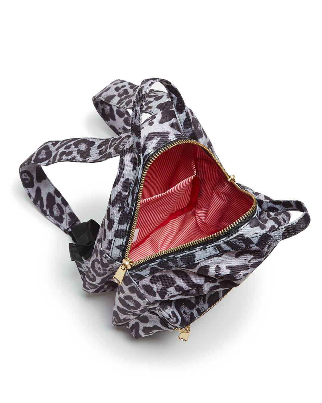 Herschel Supply Co. Herschel Nova Mini Snow Leopard Backpack in Black