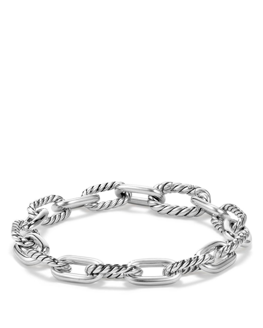 David Yurman Dy Madison Chain Small Bracelet in Silver (Metallic 