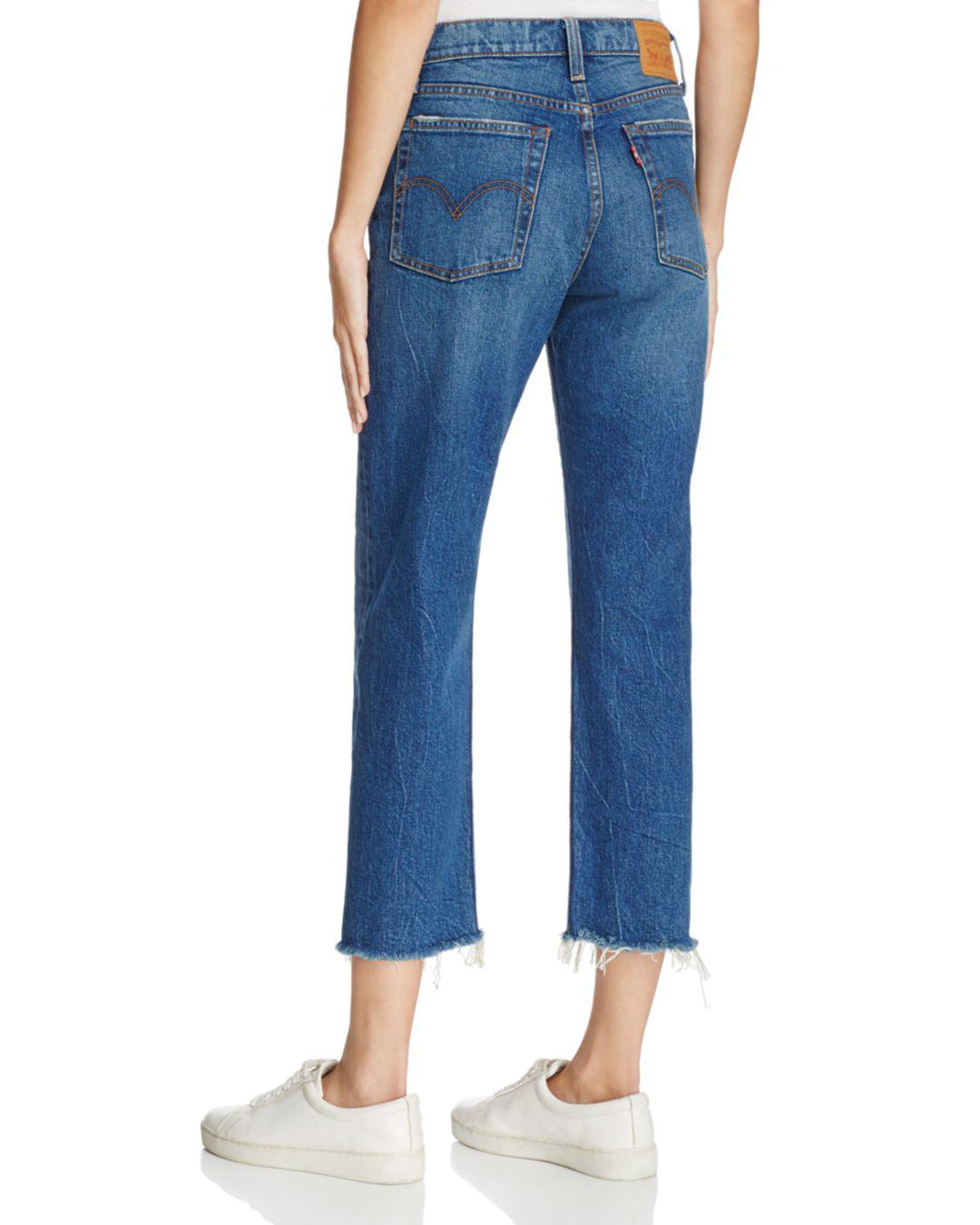 Levi's Denim Wedgie Straight Jeans In Lasting Impression in Blue - Lyst