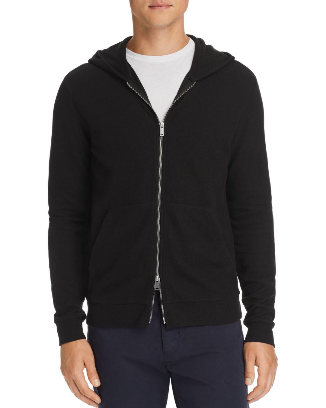 knitted zip up hoodie