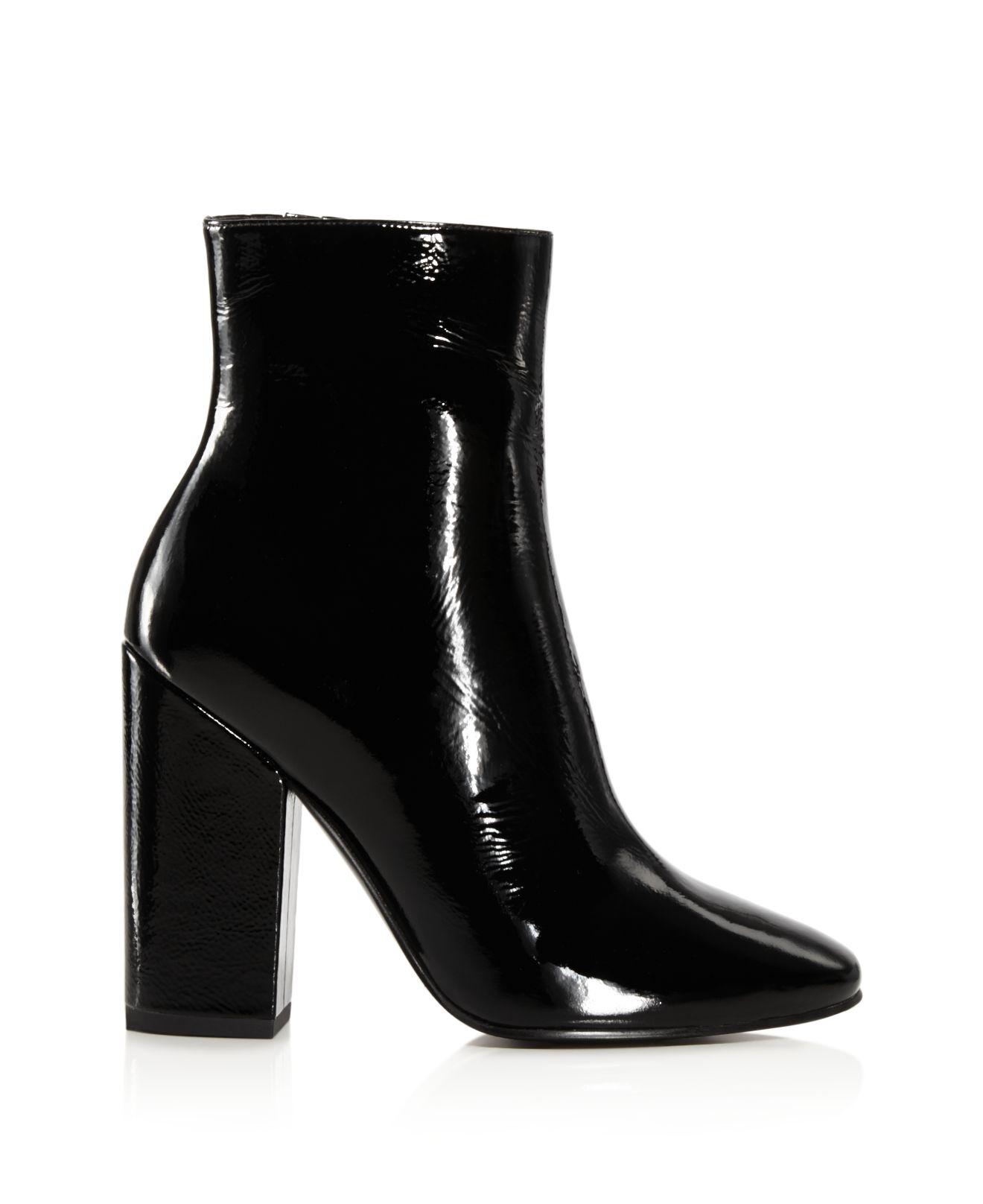 kendall and kylie patent leather boots