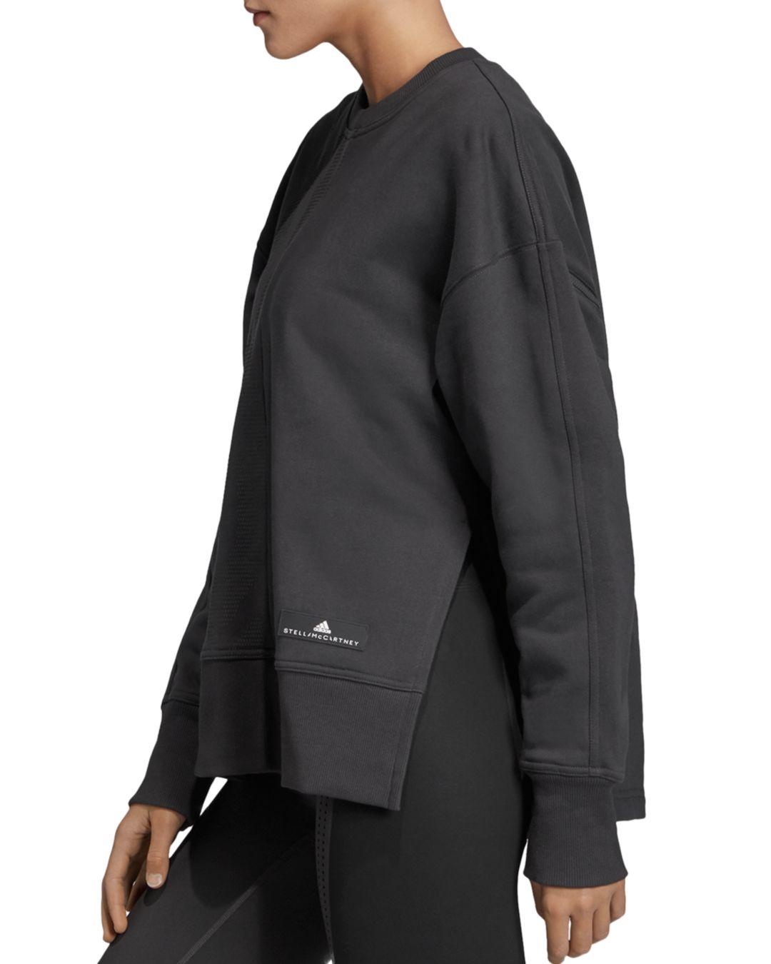 Slit Sweatshirt in Black 