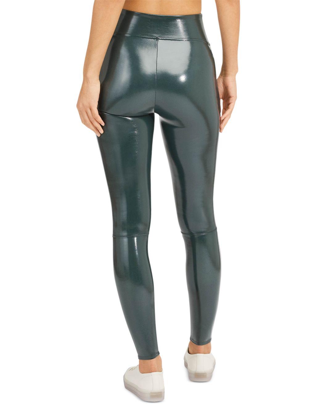 Spanx Faux Patent Leather Leggings in 