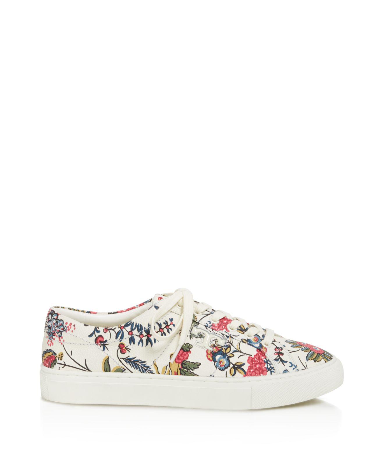 Tory burch floral sneakers Clearance