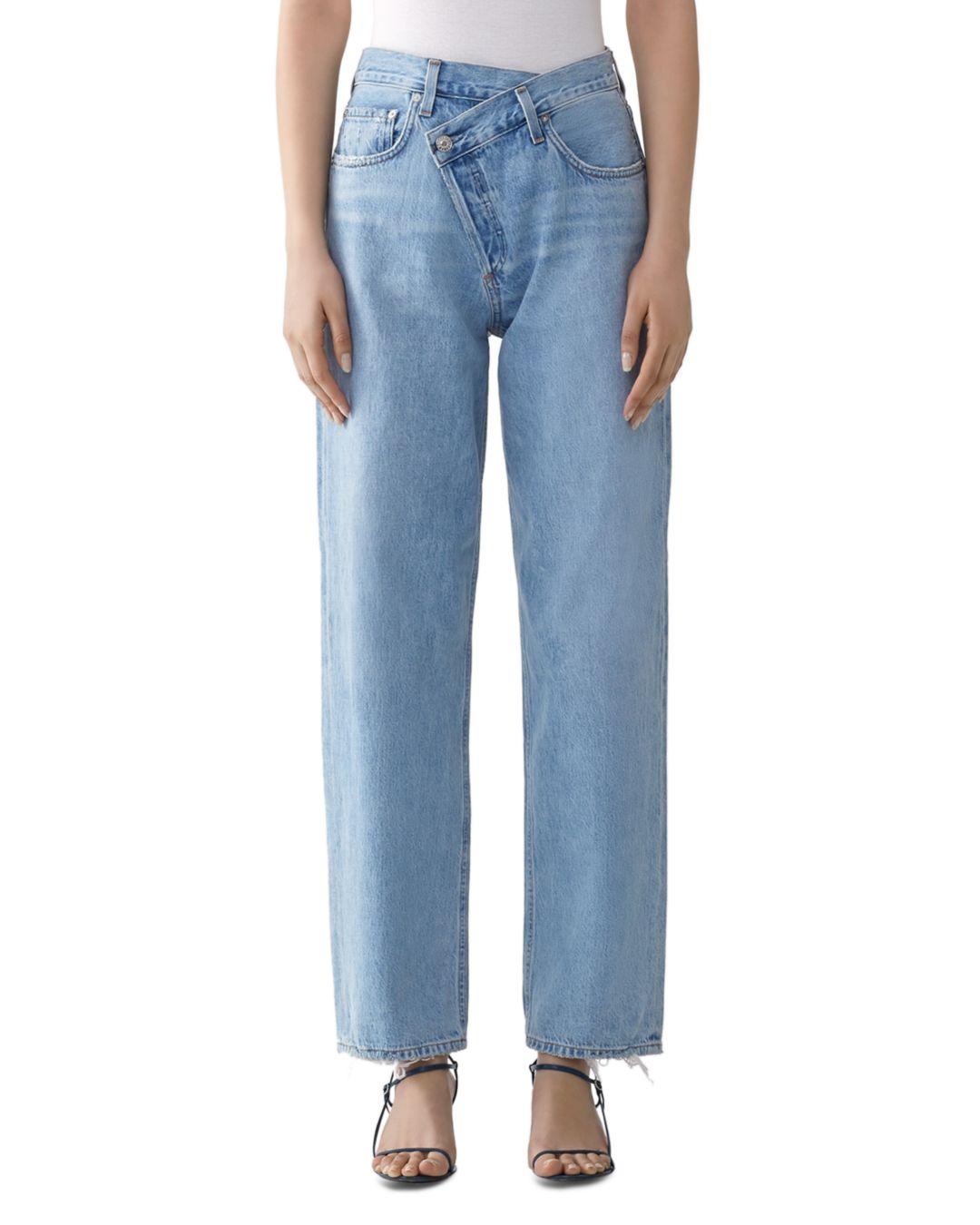Agolde Denim Criss - Cross High Rise 