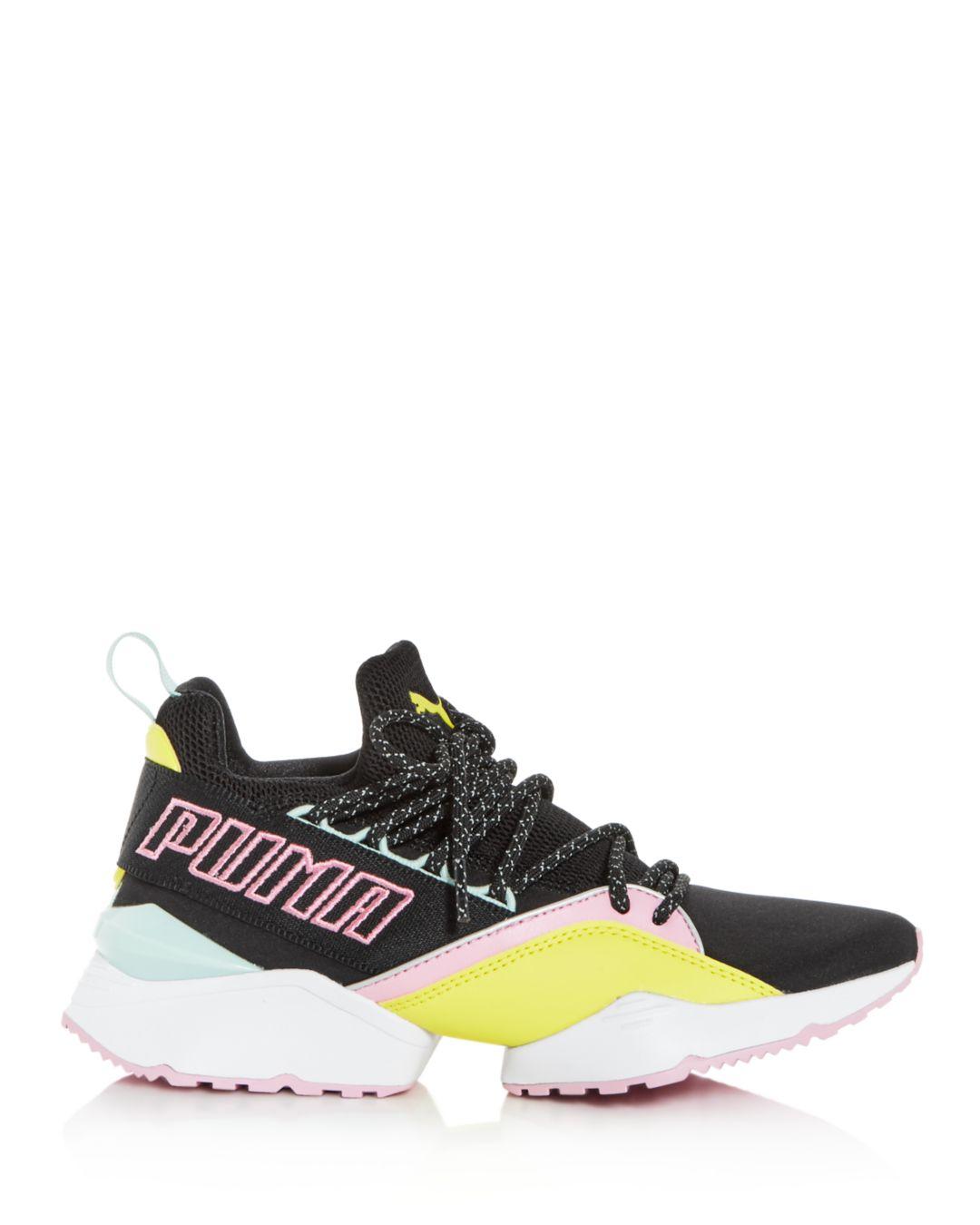 PUMA Lace Muse Maia Runners - Lyst