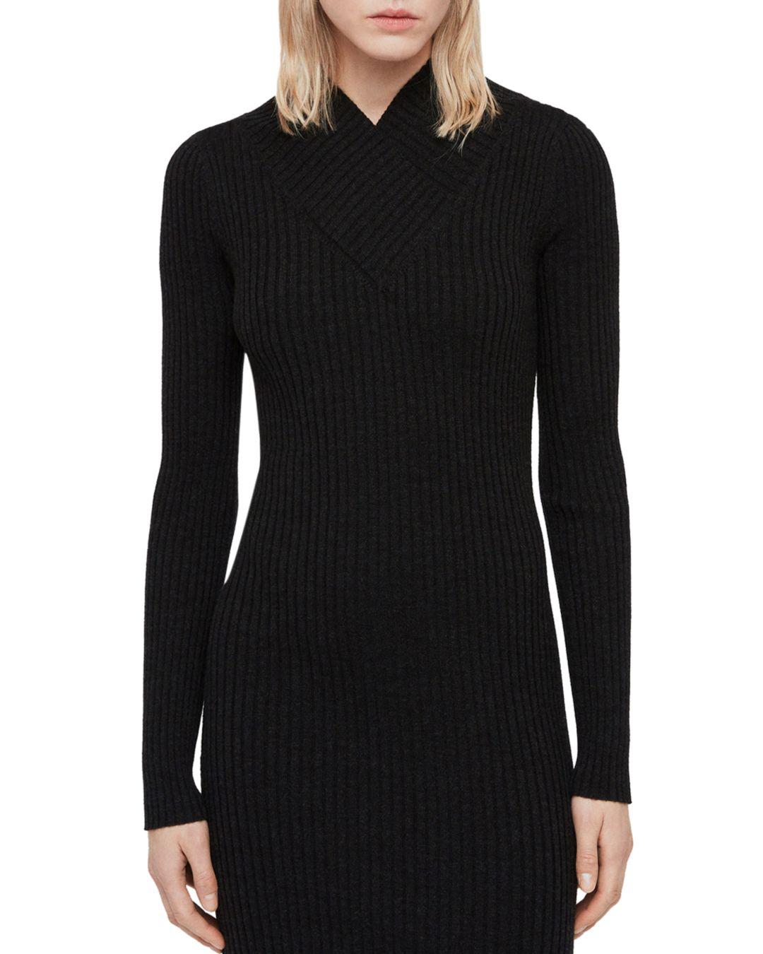 allsaints vries dress