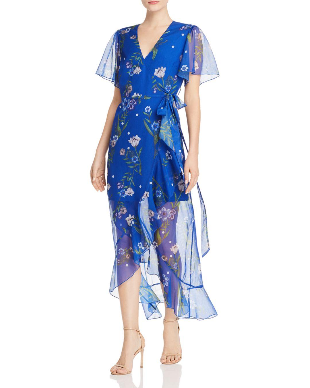 guess wrap dress