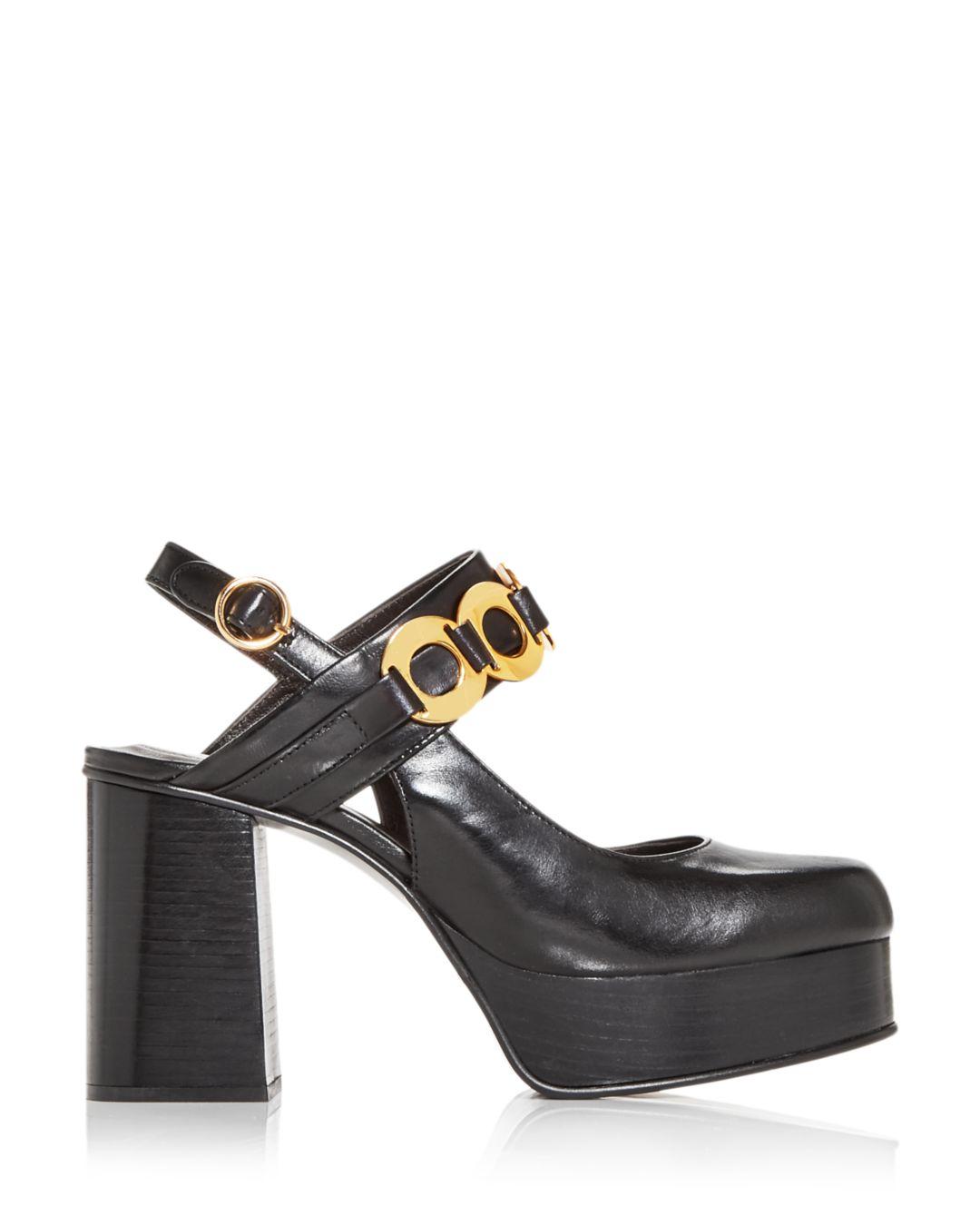 block platform sandals