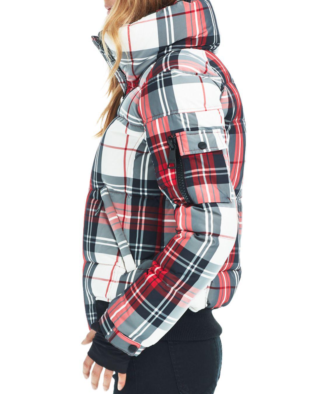 sam plaid freestyle bomber