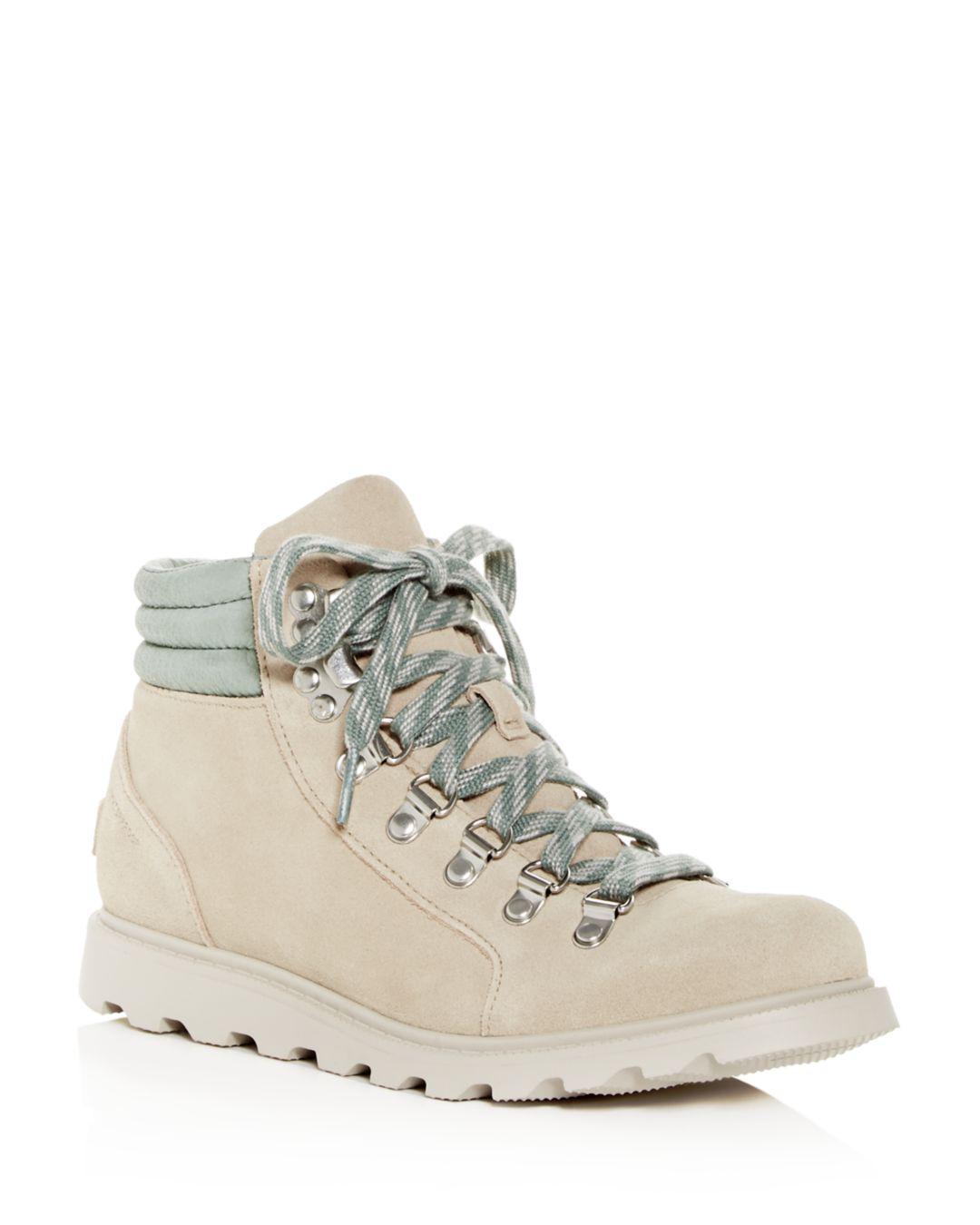 Sorel Women's Ainsley Conquest Waterproof Suede Boots | Lyst