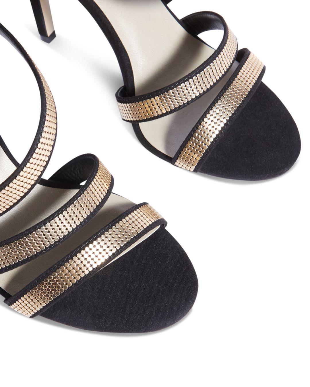 karen millen strappy heeled sandals