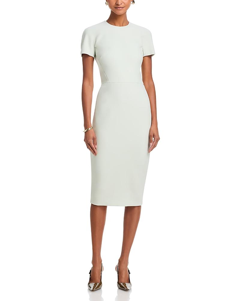 Victoria Beckham Fitted T Shirt Dress in White | Lyst Victoria Beckham Fitted T Shirt Dress in White | Lyst