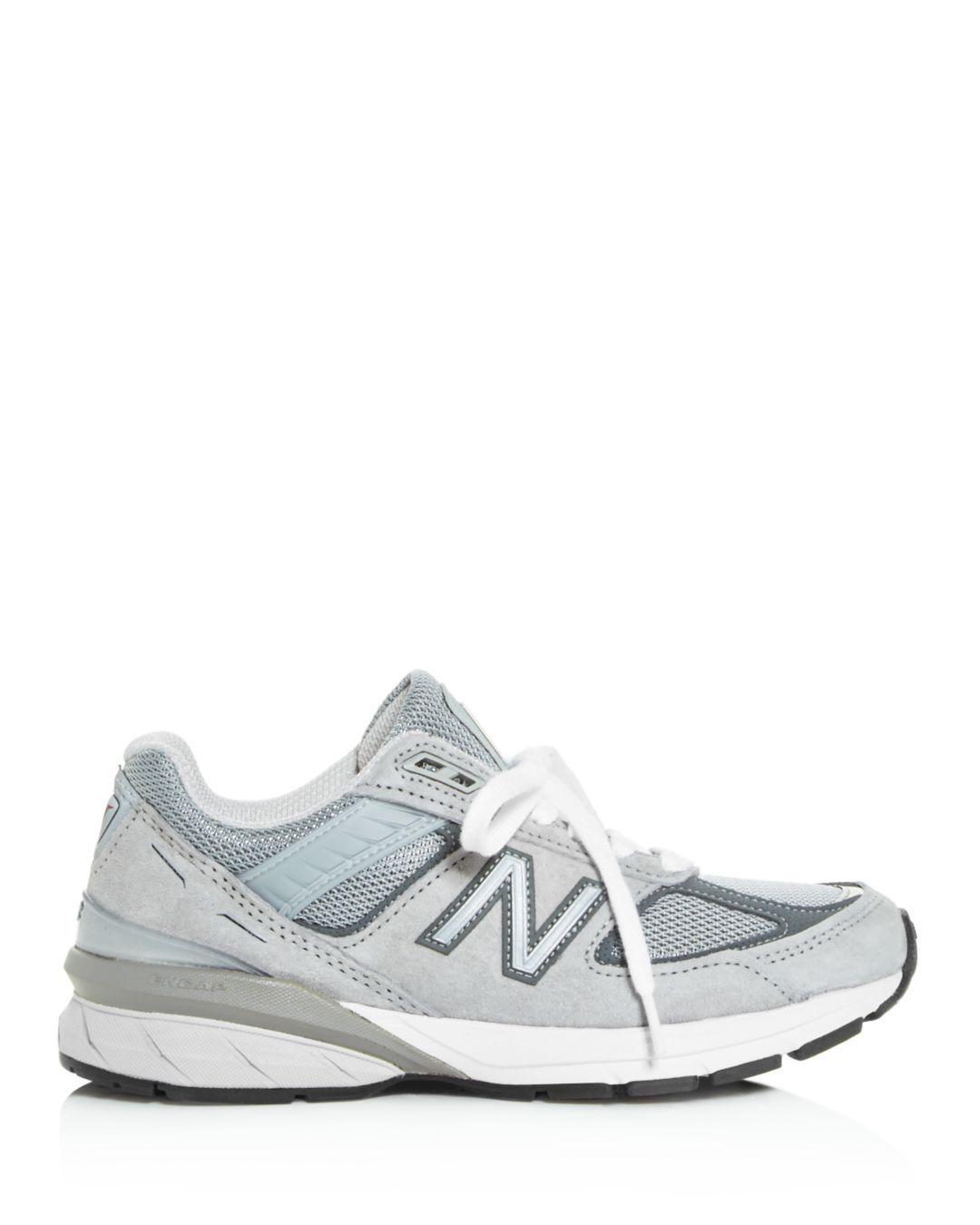 New Balance Women's Made In Usa 990v5 Low - Top Sneakers in Gray | Lyst