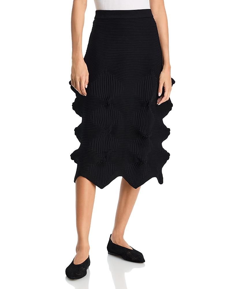 Issey Miyake Linkage Skirt in Black | Lyst