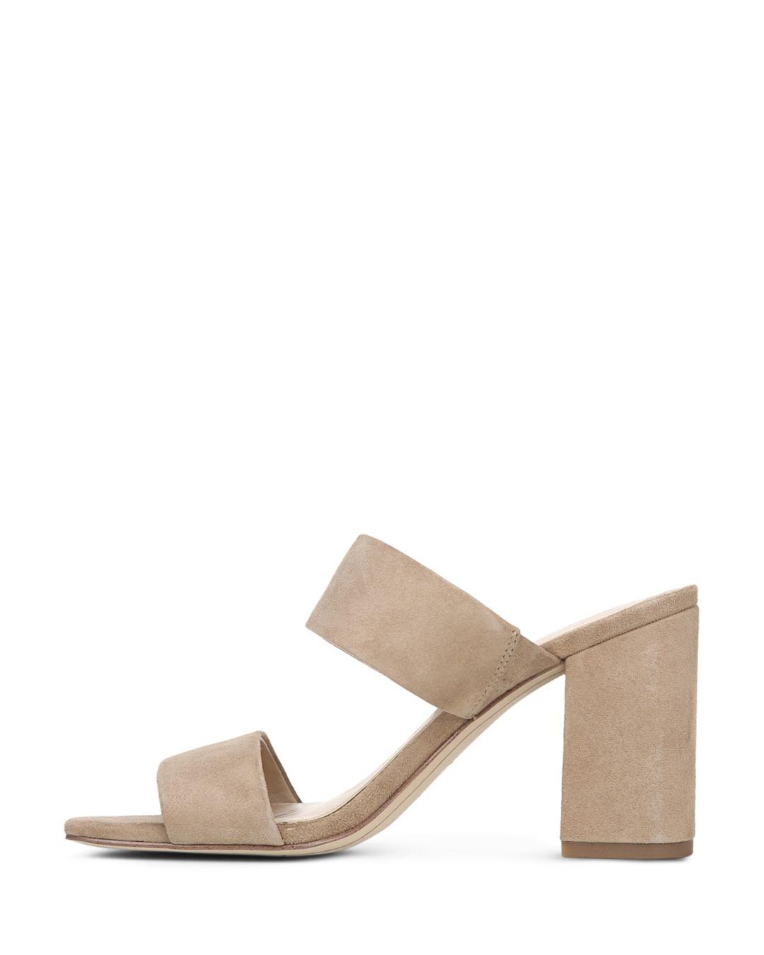 delaney block heel mule