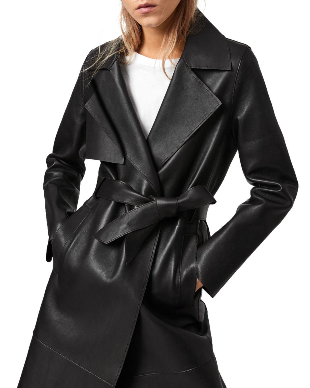 all saints mac coat
