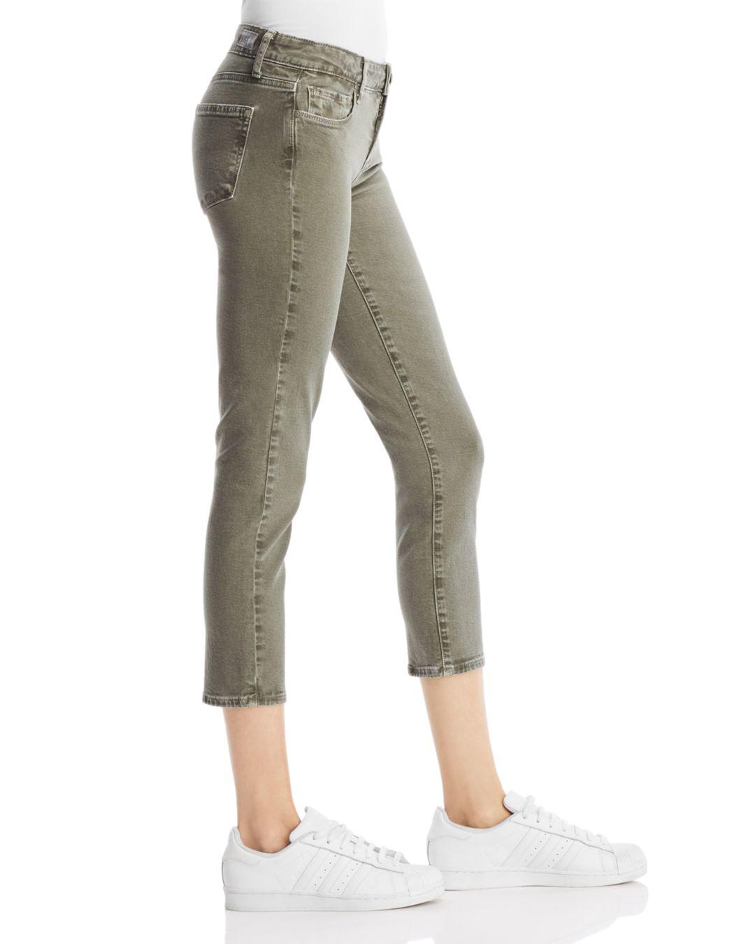 paige skyline skinny crop jeans