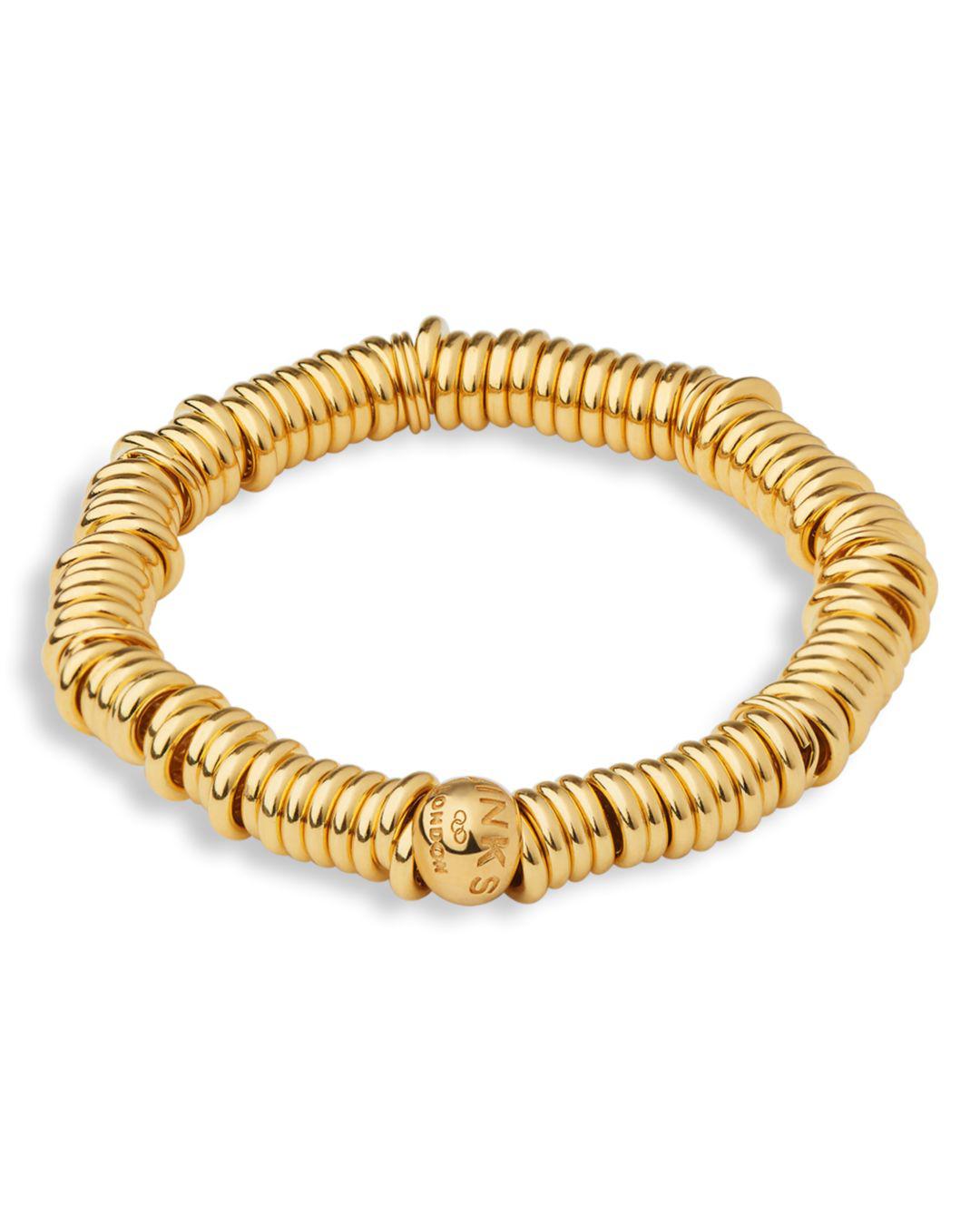 Links Of London Sweetie Charm Bracelet In Yellow Gold Metallic Lyst