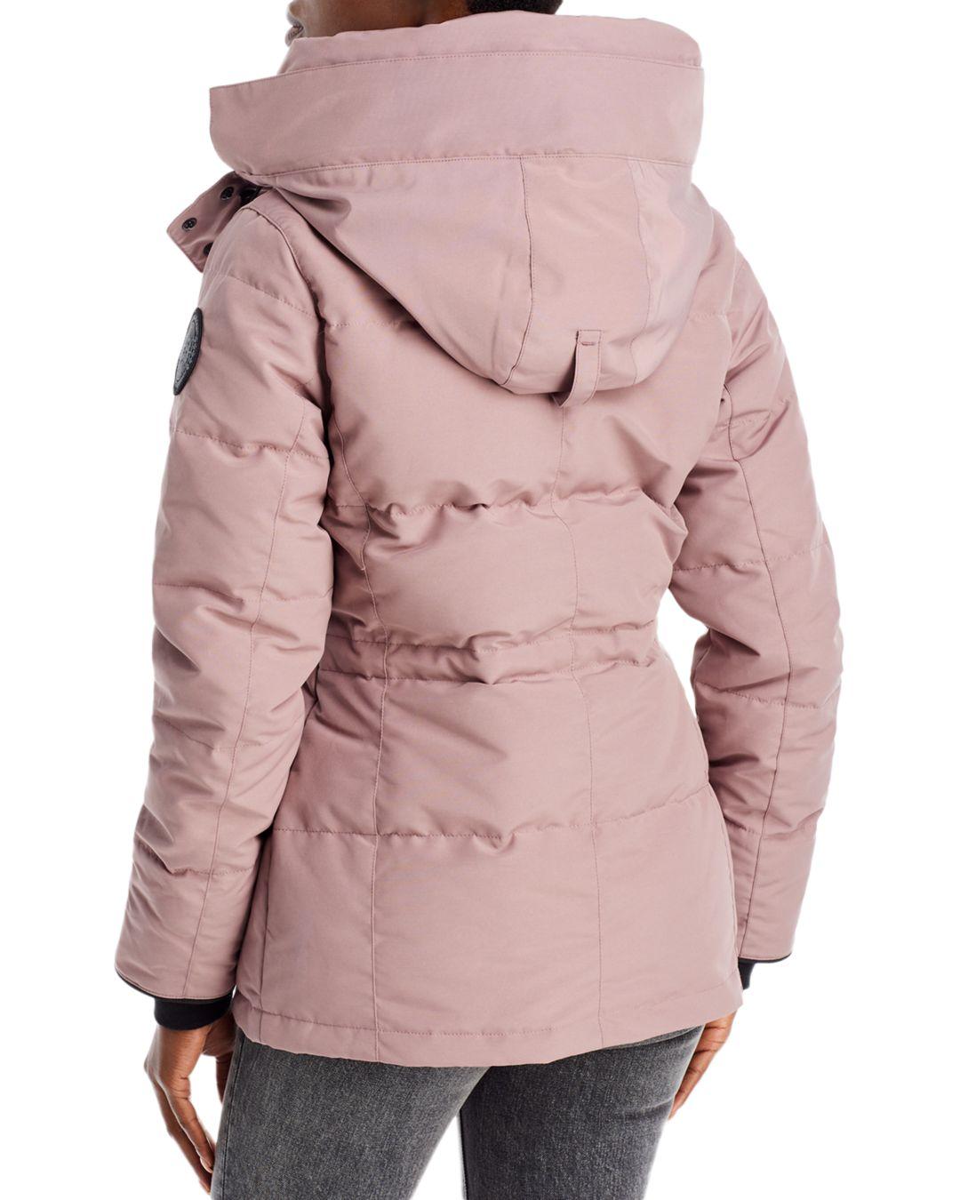 pink canada goose parka