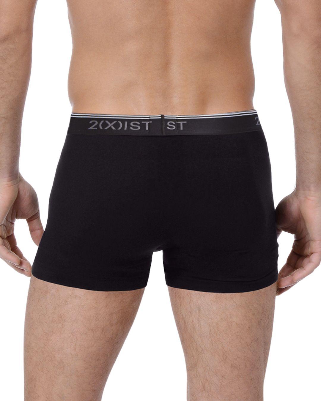 2xist Cotton 2(x)ist Stretch Boxer Briefs in Black for Men Lyst