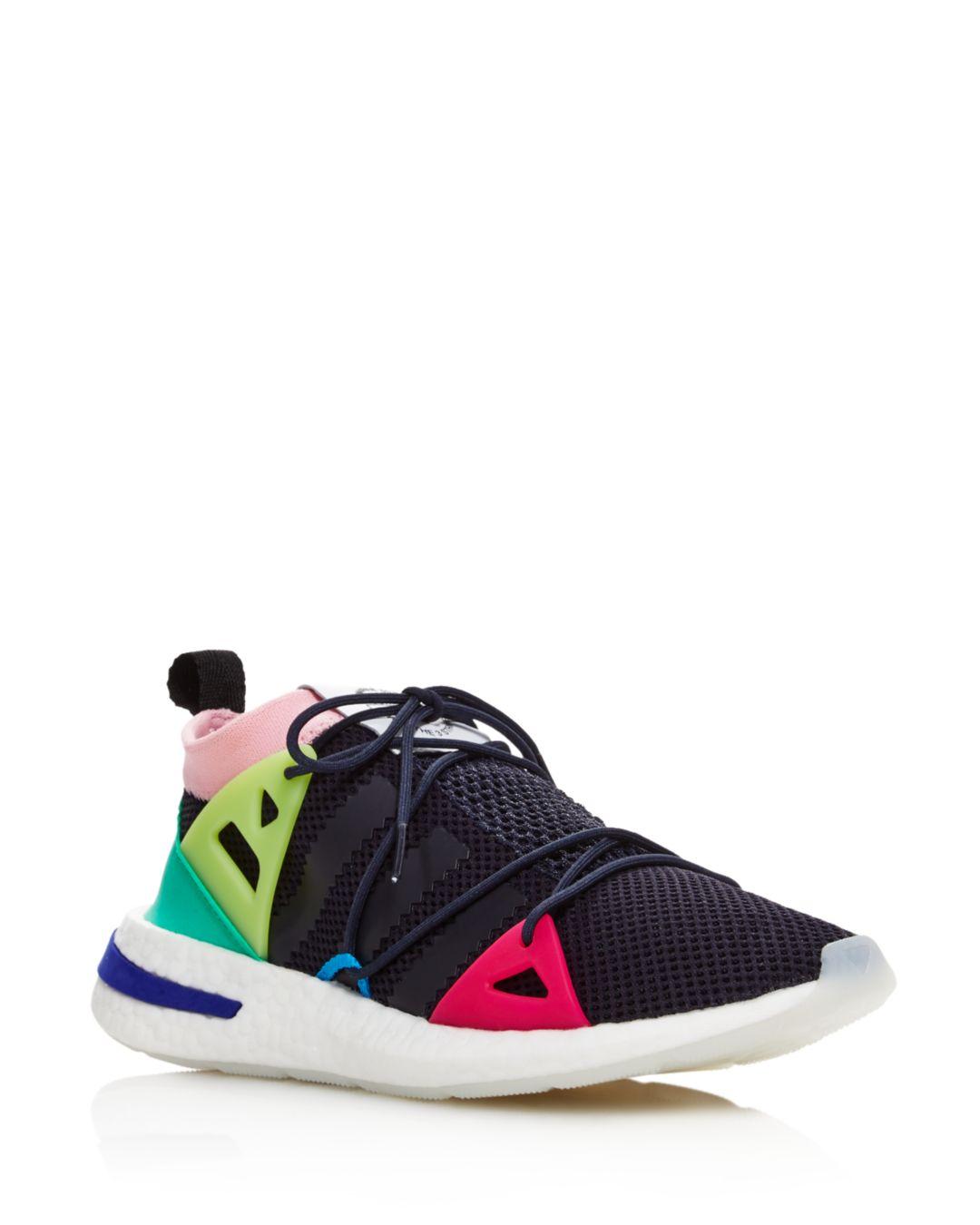 Download Adidas Ladies White Lace Trainers Gif