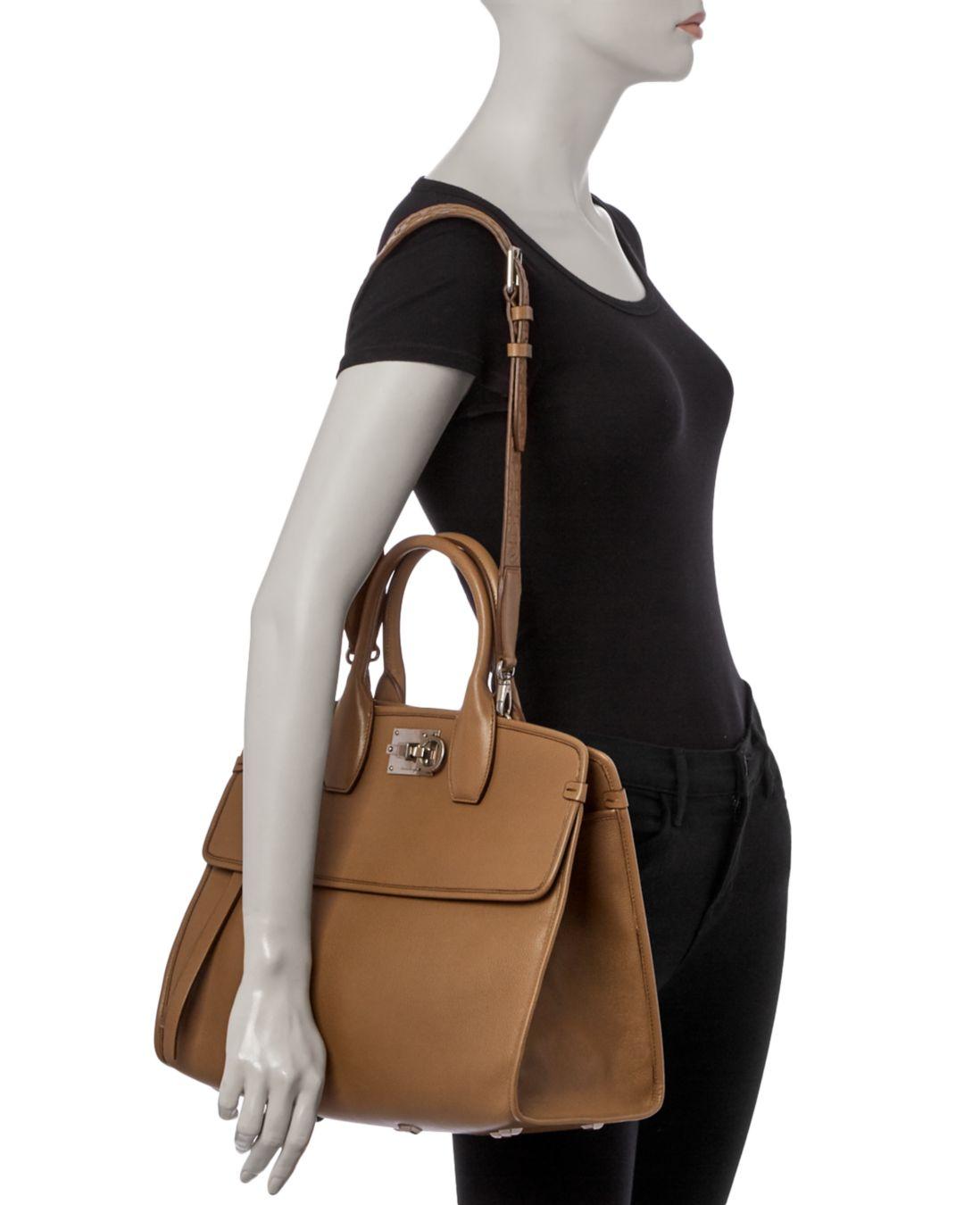 ferragamo small studio bag