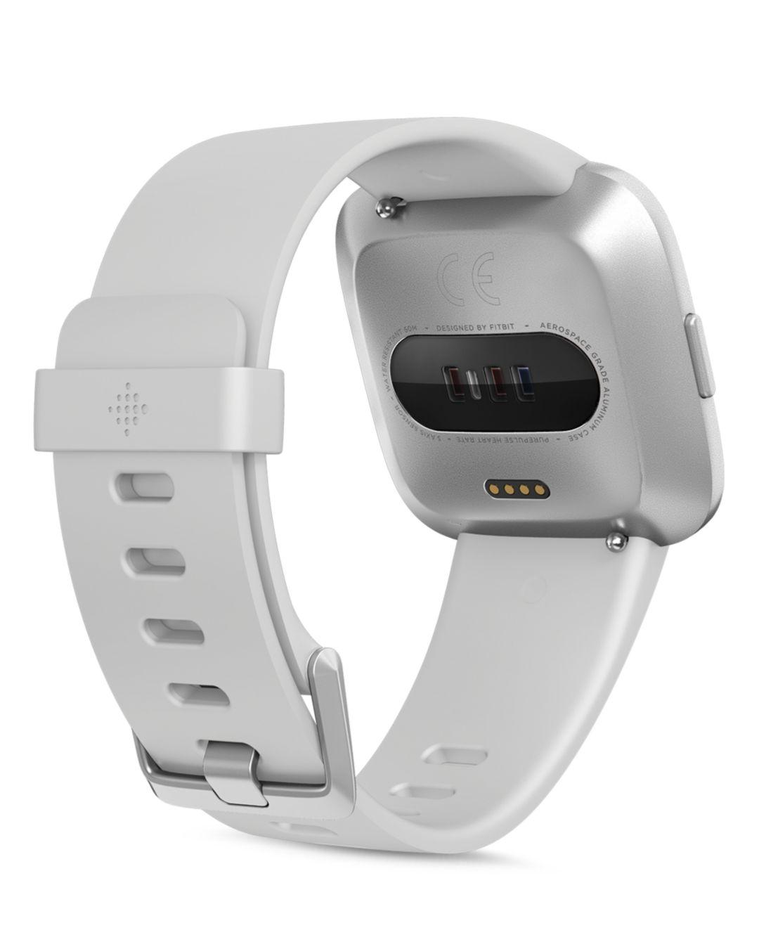 fitbit versa white strap