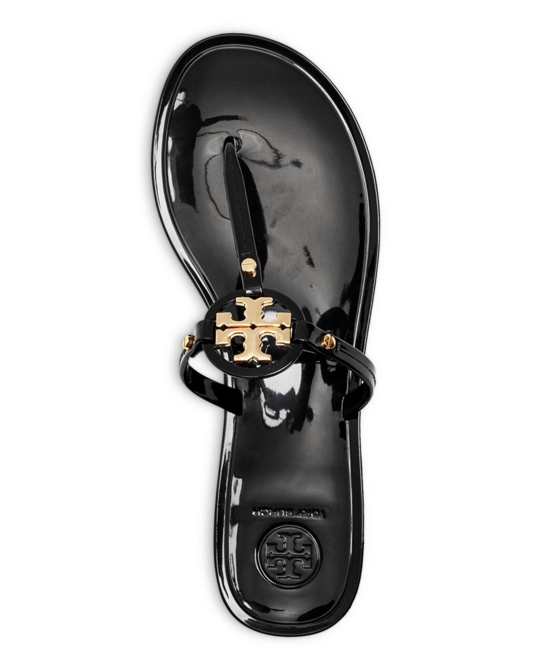 tory burch inspired jelly sandals