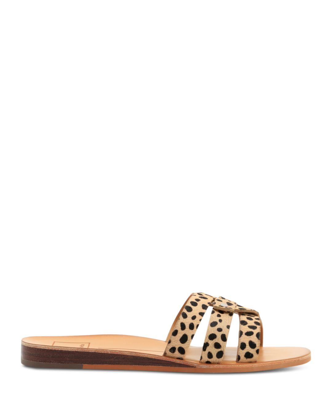 dolce vita sandals leopard