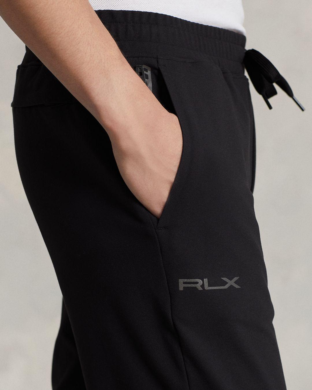 Polo Ralph Lauren Rlx Performance Jersey Jogger Pants in Black for Men |  Lyst