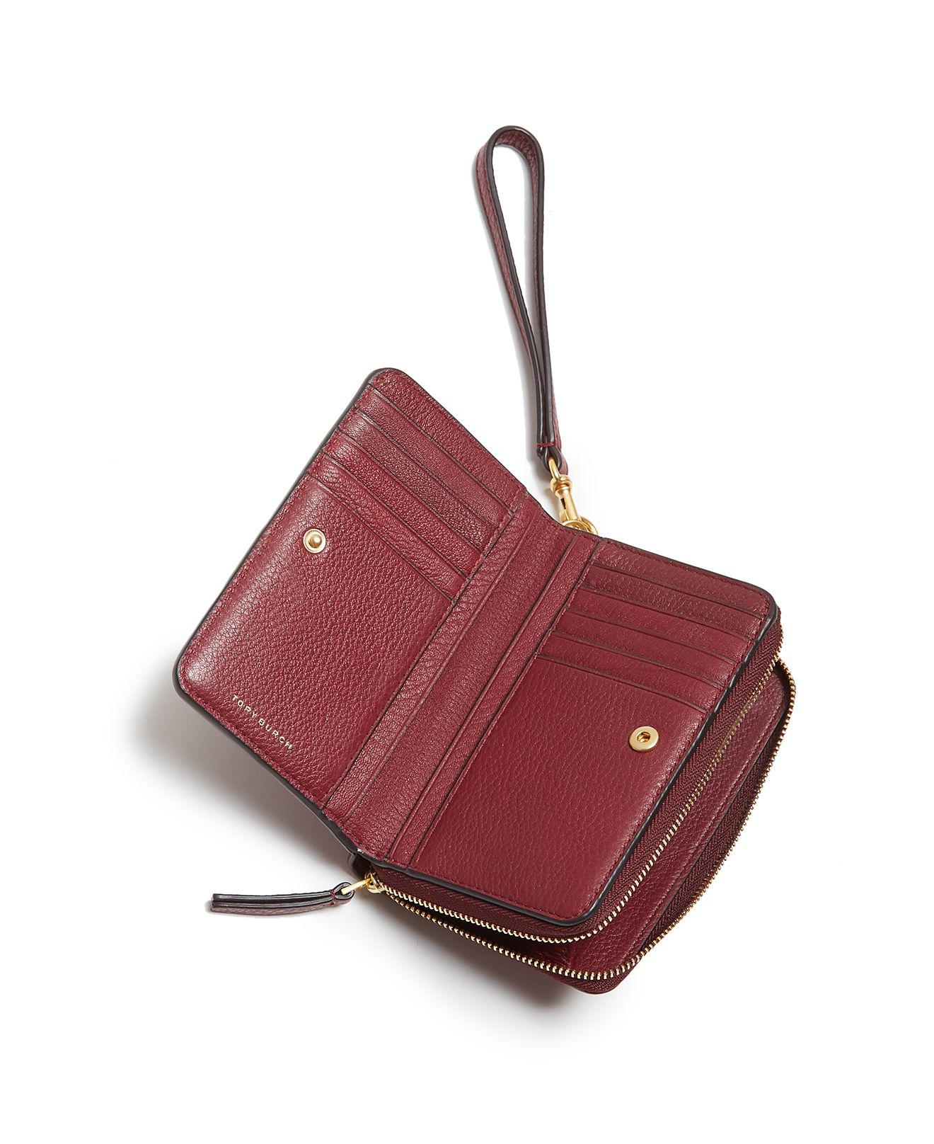 Tory Burch Mcgraw Leather Bifold Wallet Lyst