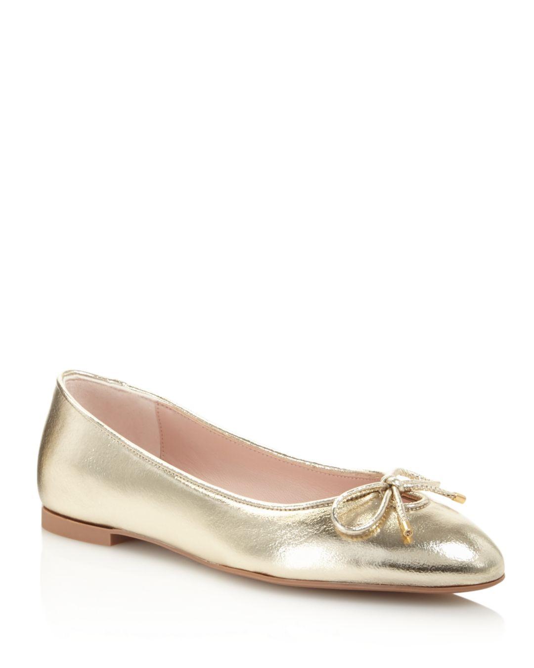 stuart weitzman ballerina flats