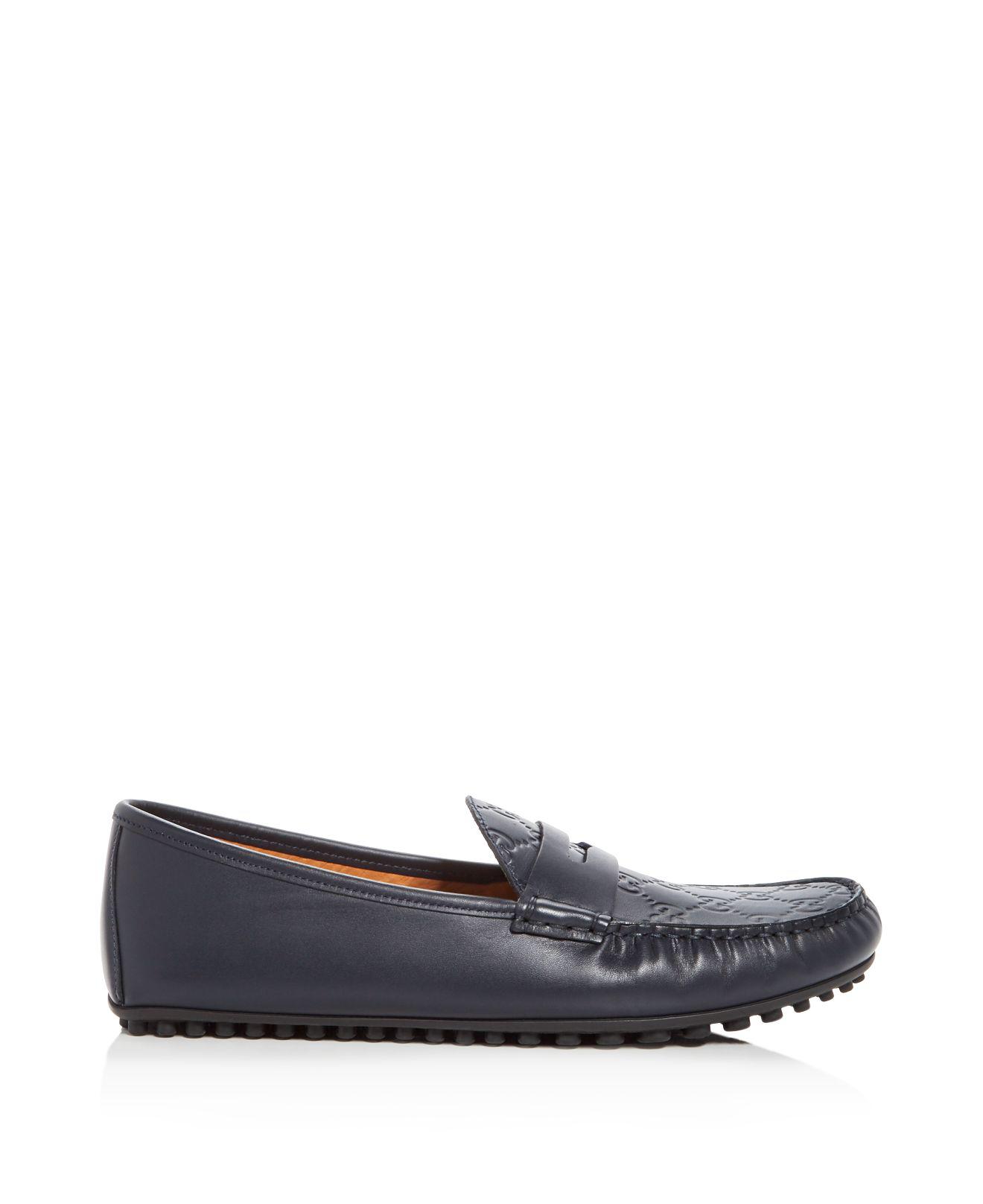 Gucci embossed loafers Clearance
