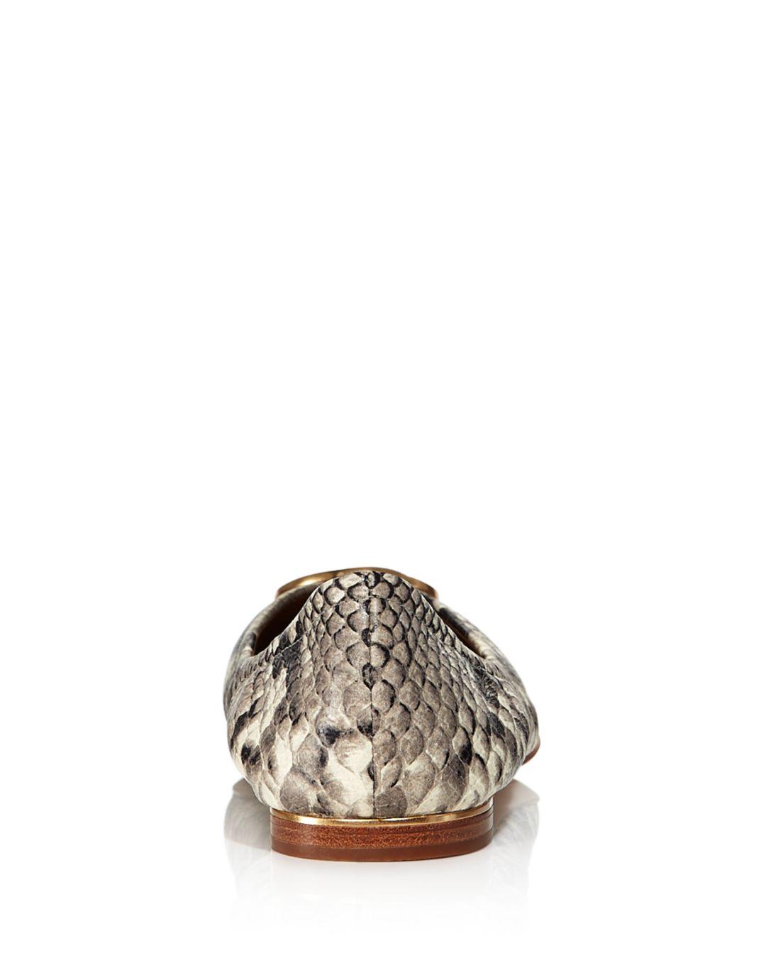 minnie cap toe ballet flat tory burch