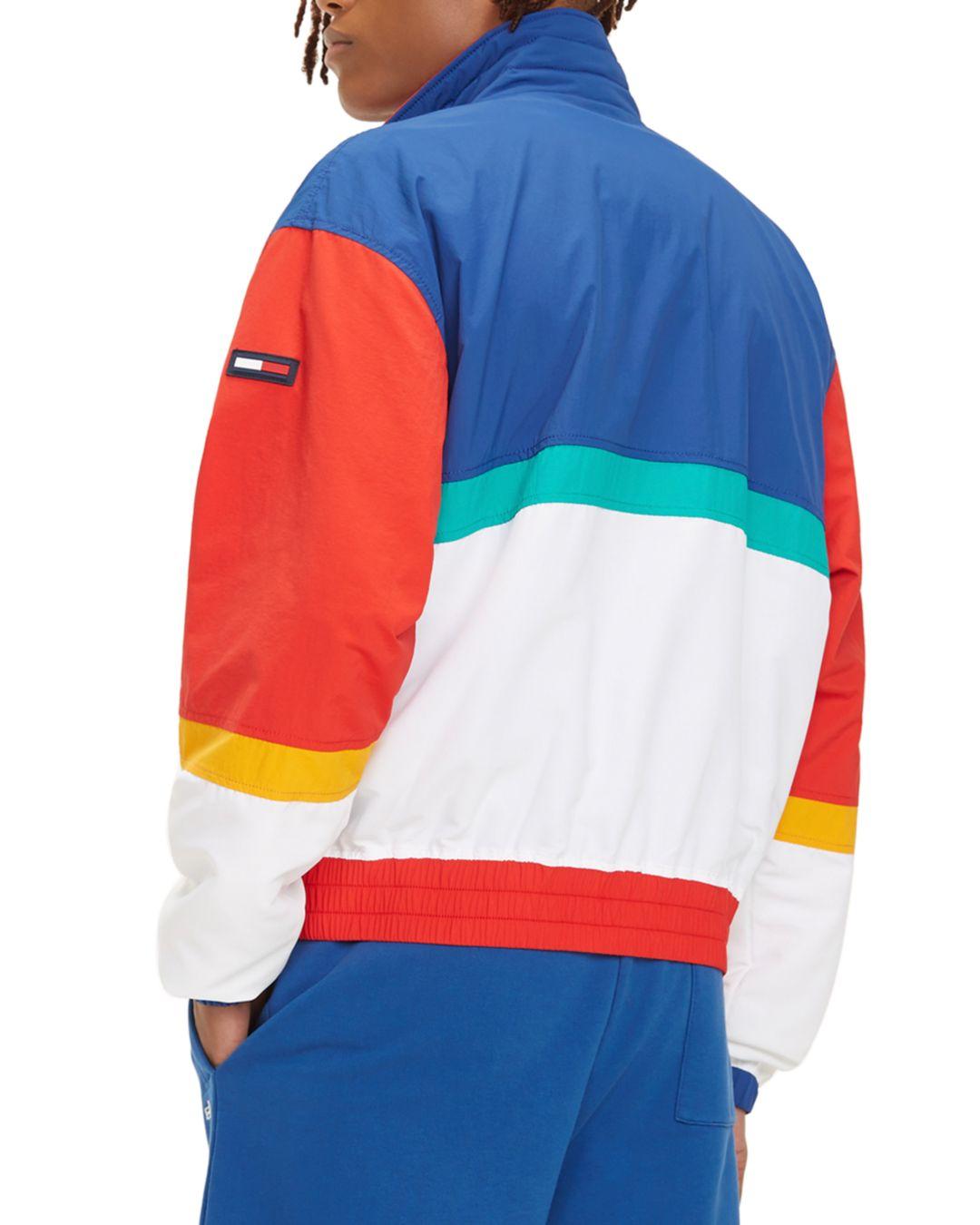 Tommy Hilfiger Pieced Color - Block Jacket in Blue Men Lyst