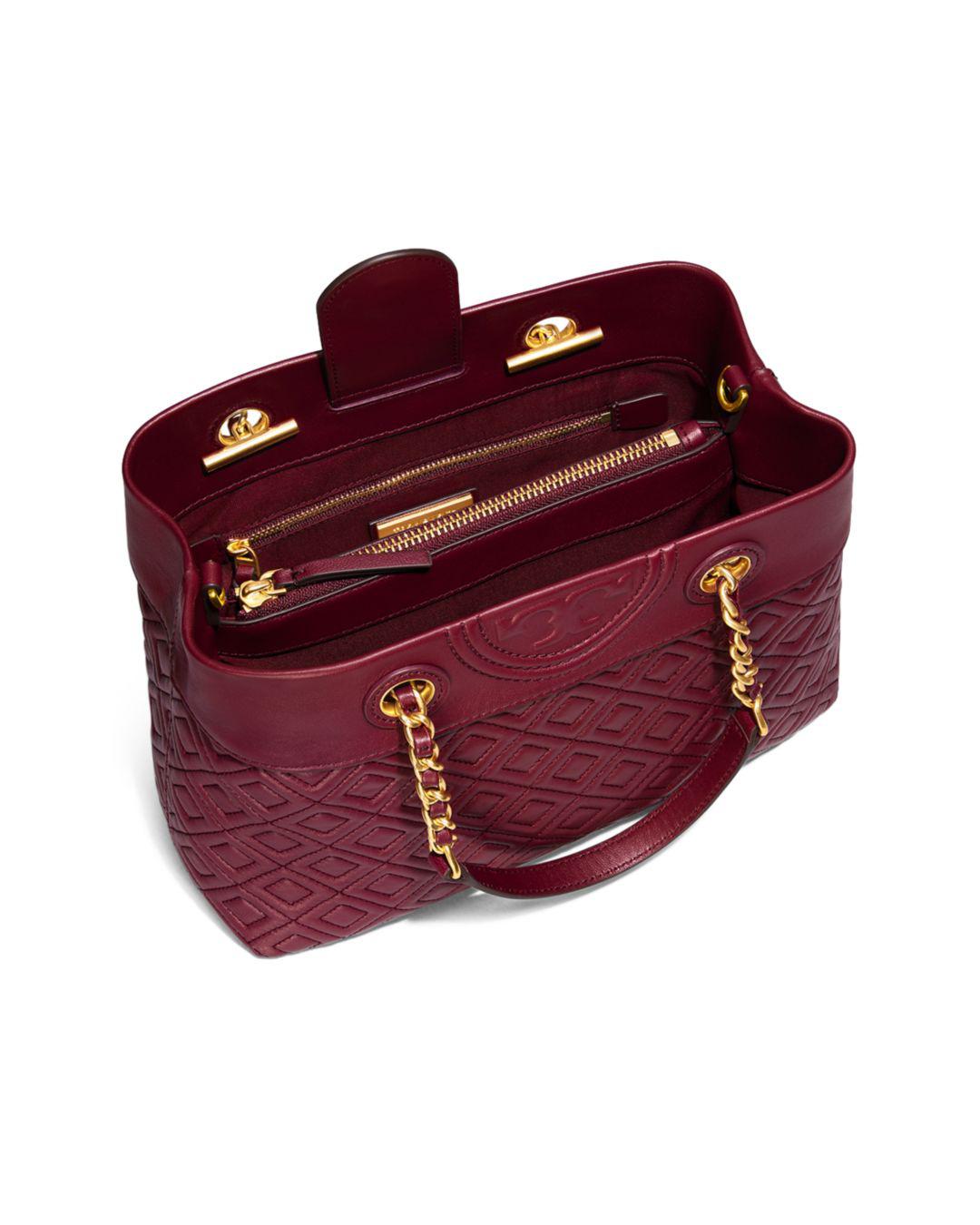 Tory Burch Fleming Quilted Crossbody Purses Literacy Basics