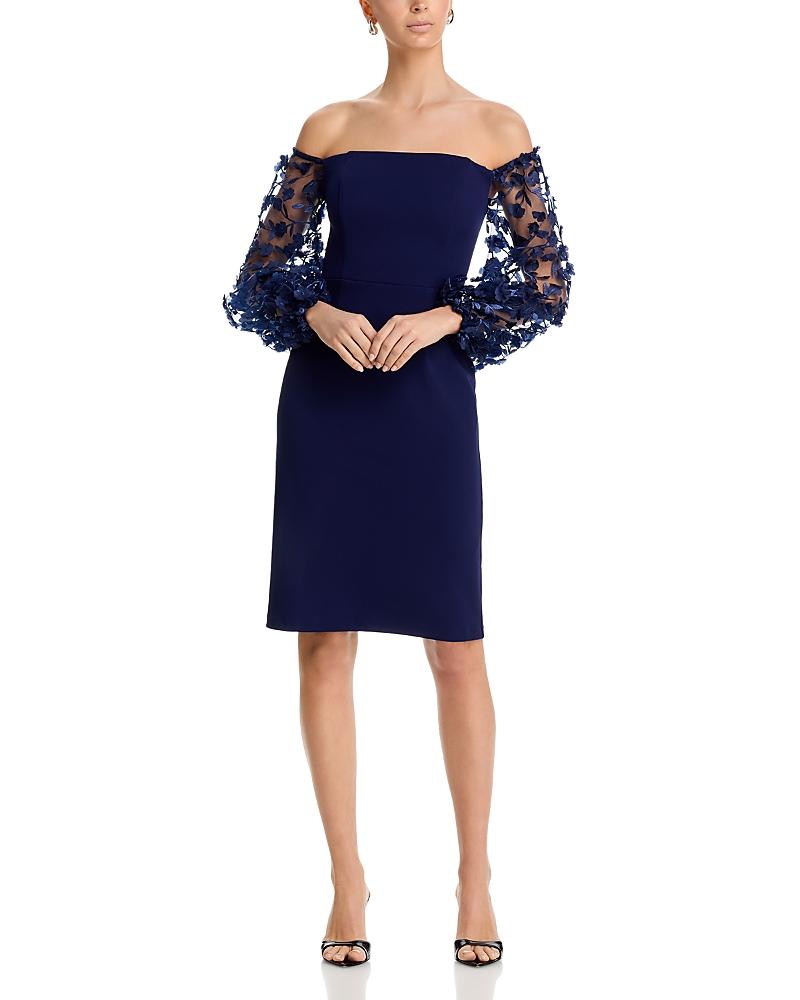 white christmas dresses Eliza J Asymmetric Lace Dress