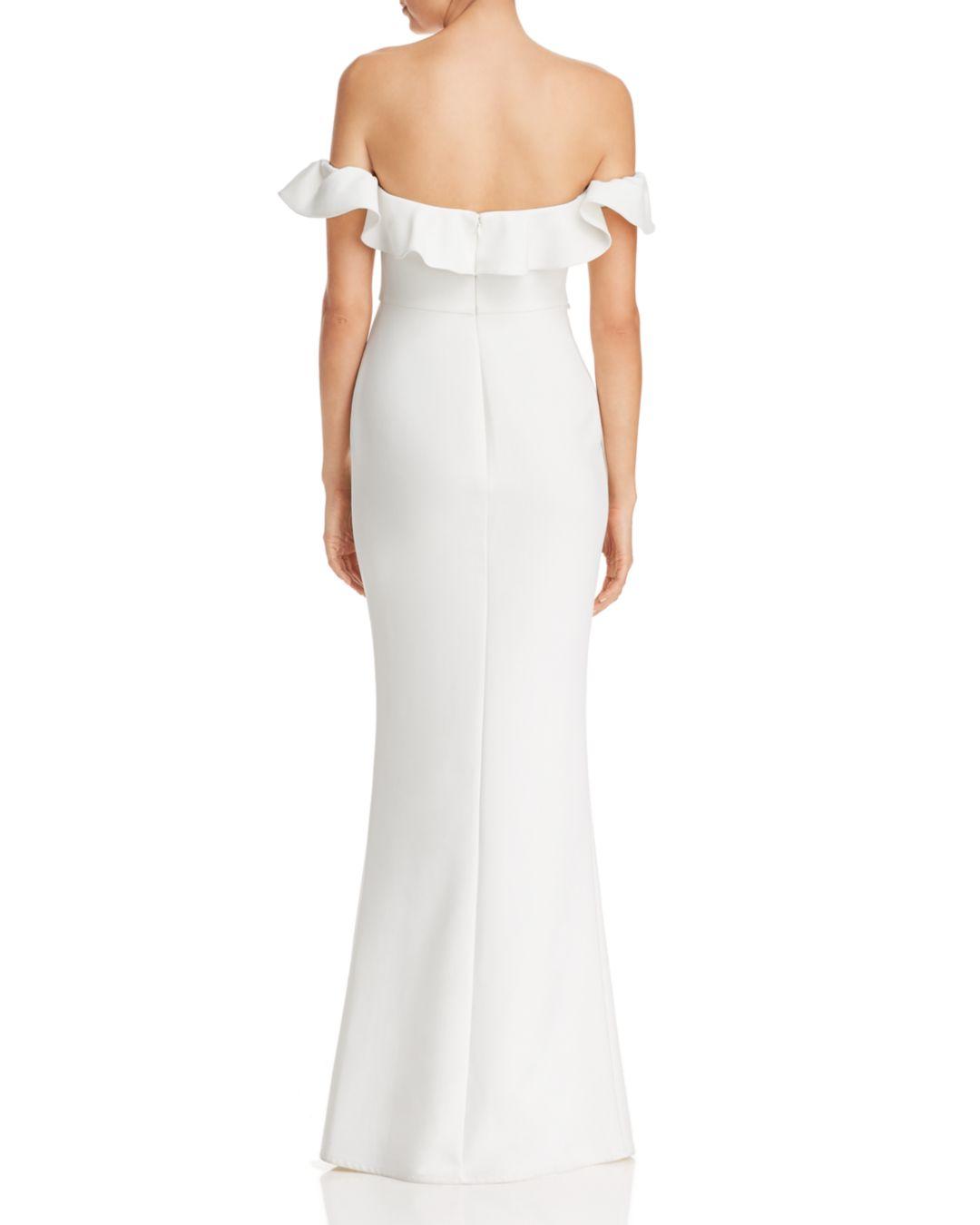 likely miller gown white