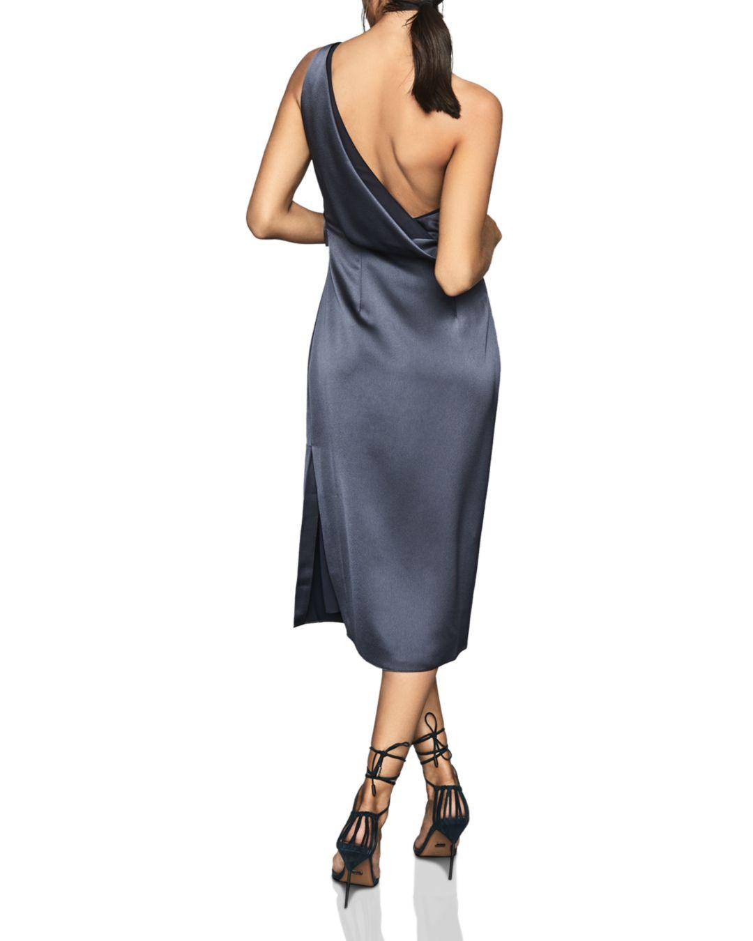 reiss satin dress